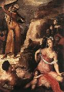 BECCAFUMI, Domenico Moses and the Golden Calf fgg USA oil painting artist